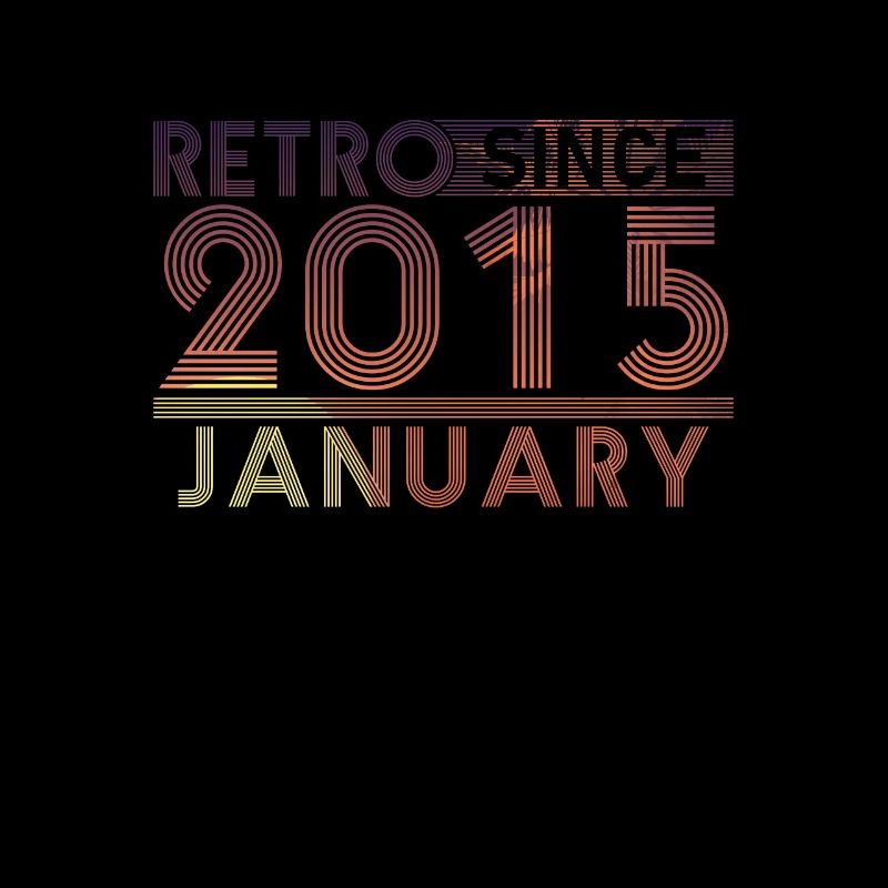 Anniversaire rétro Janvier 2015 - Ligne Sunset
