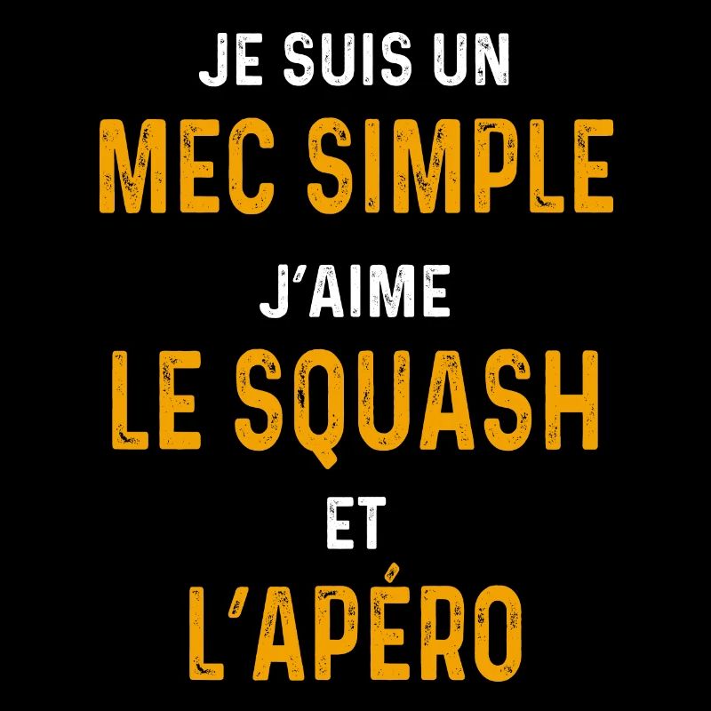 Squash aperitif Simple badiste guy