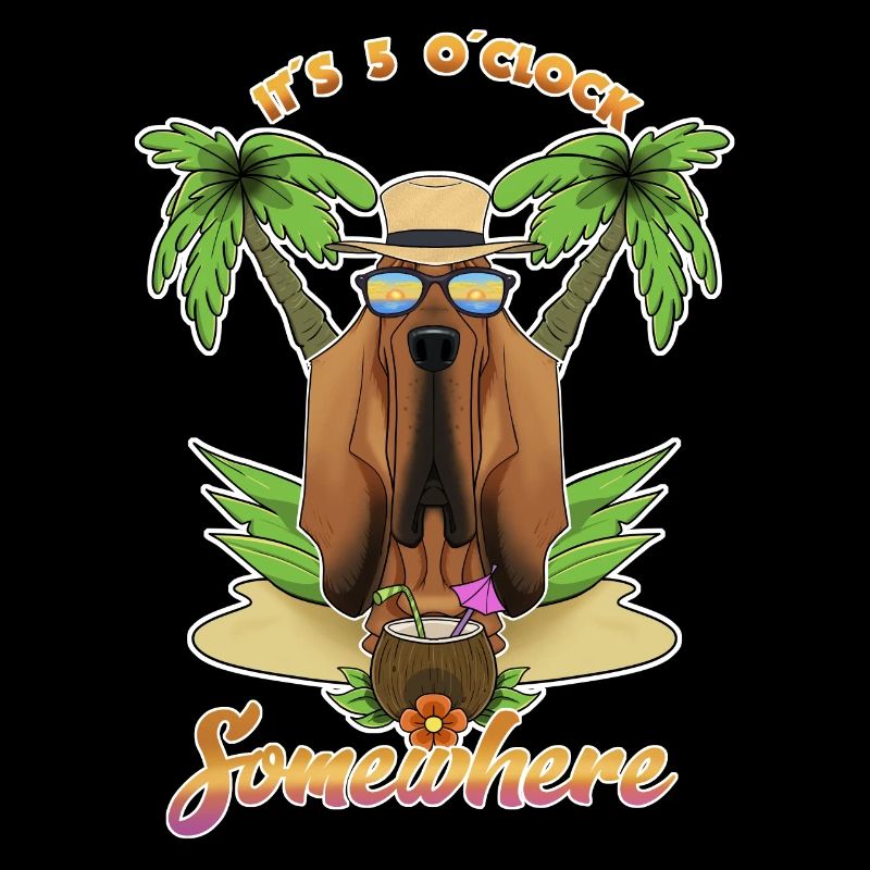 Il est 5 oclock quelque part en buvant bloodhound