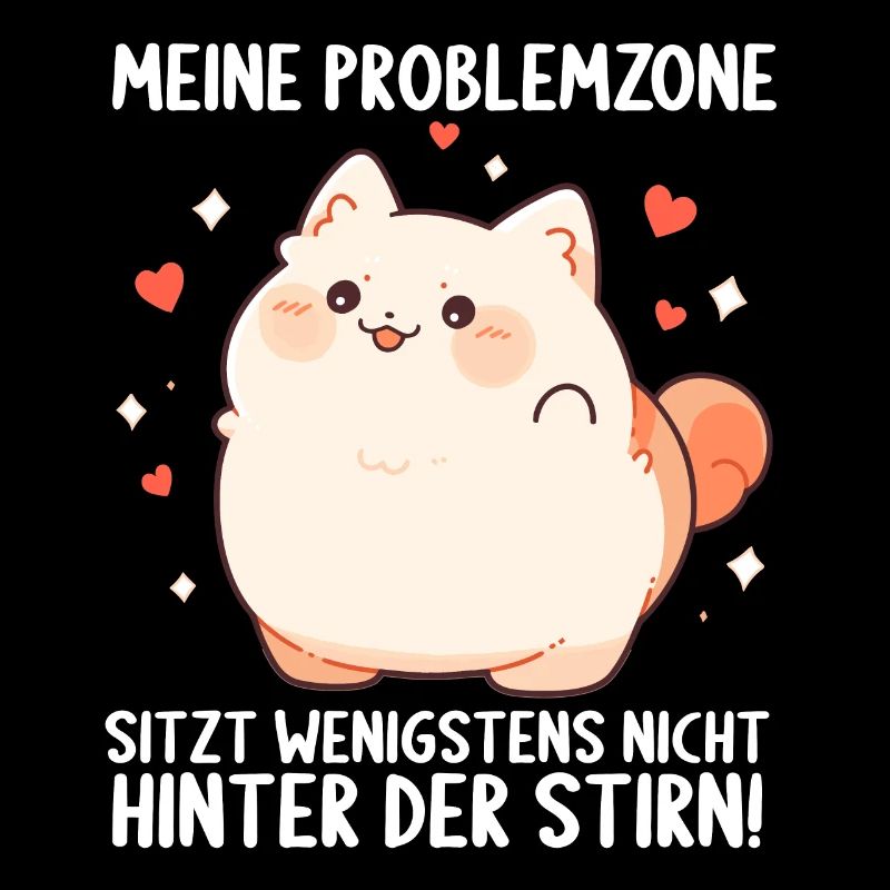 Meine Problemzone sitzt nicht hinter der Stirn