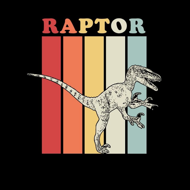 Raptor Retro Geschenk