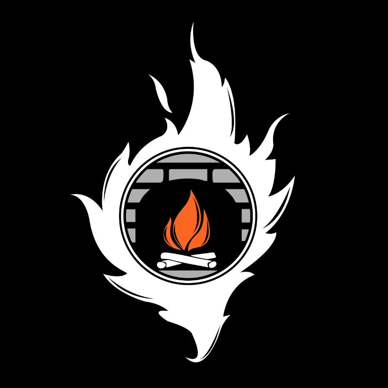 Feu de cheminée cadeau de Noël