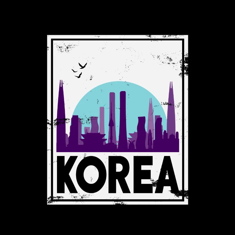 Corée du Nord Corée du Sud Asie cadeau Corée