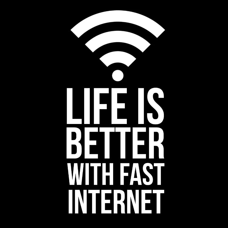 schnelles Internet - Glasfaser - nerd shirt