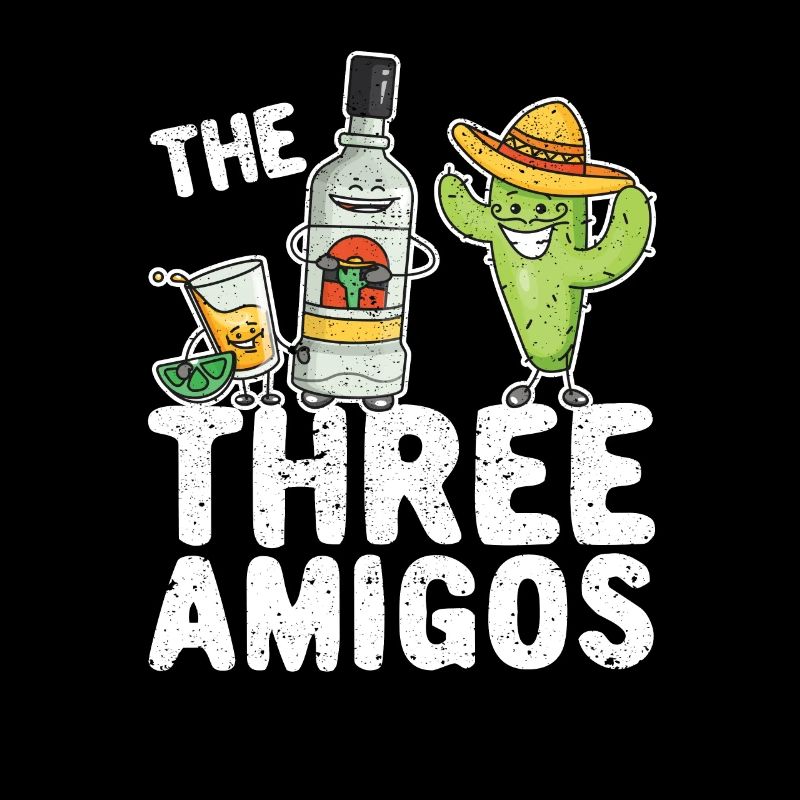 Les trois amigos sel tequila lime cinco de mayo