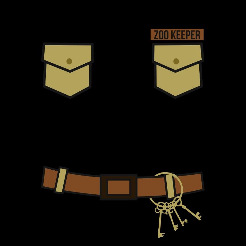 Zoowärter Lustige Halloween Party Süßes oder Saure