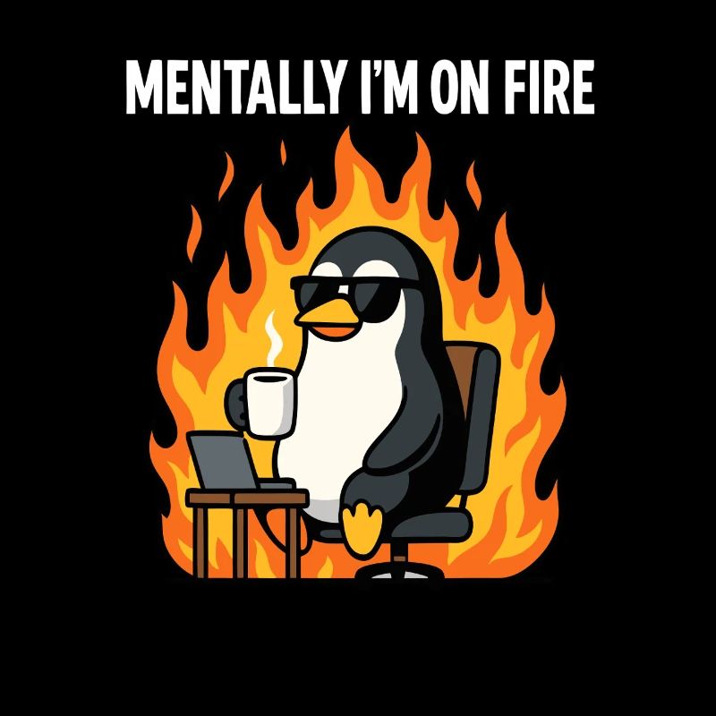 Pinguin fire
