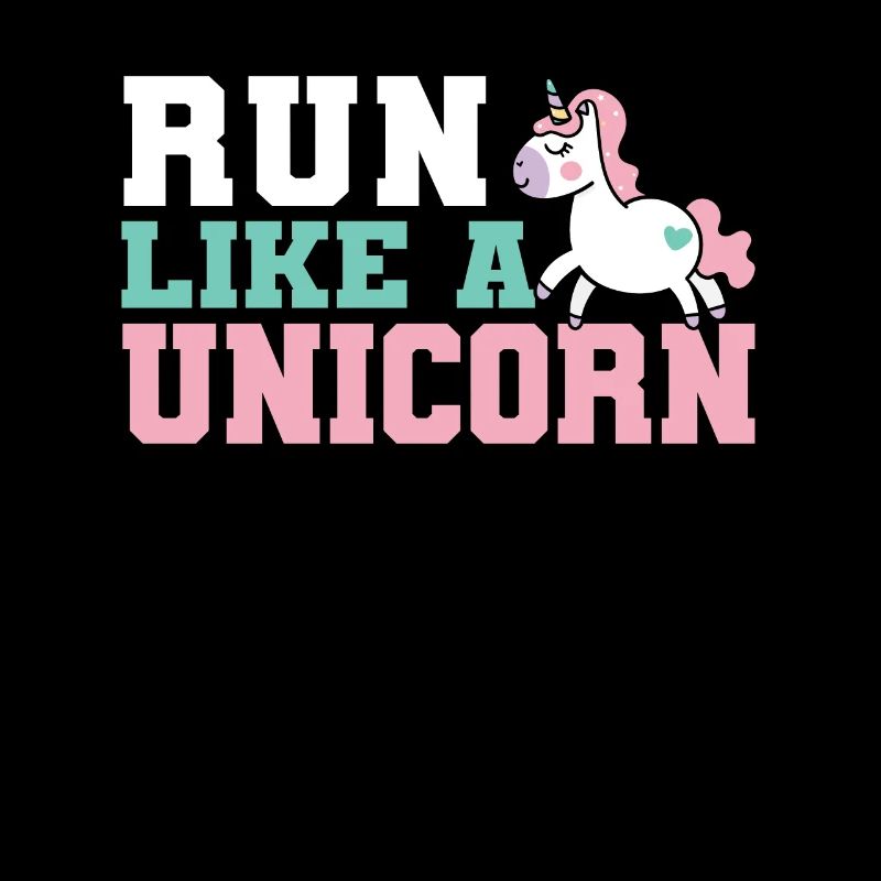 Un cadeau de course jogging coureur jogging licorne