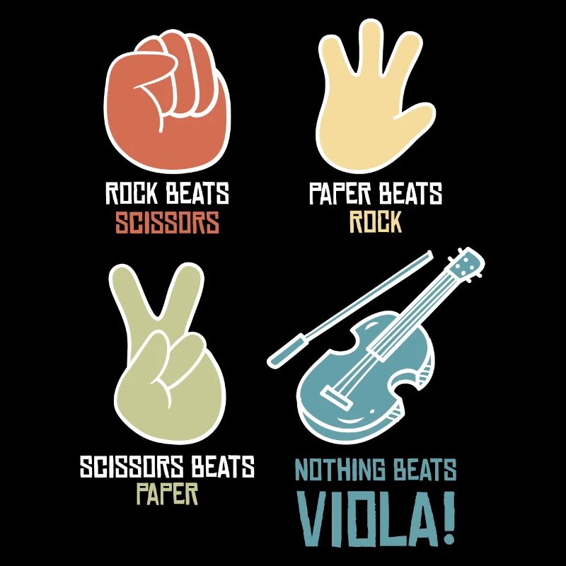 Funny Gift Viola Player print Rien de mieux que