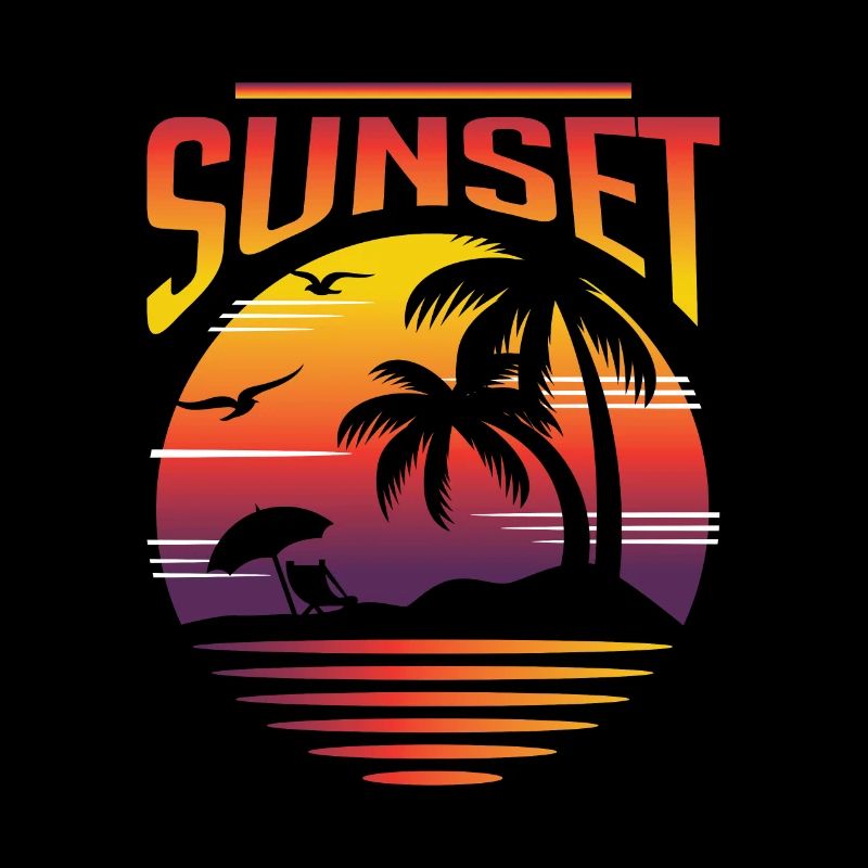 coucher du soleil