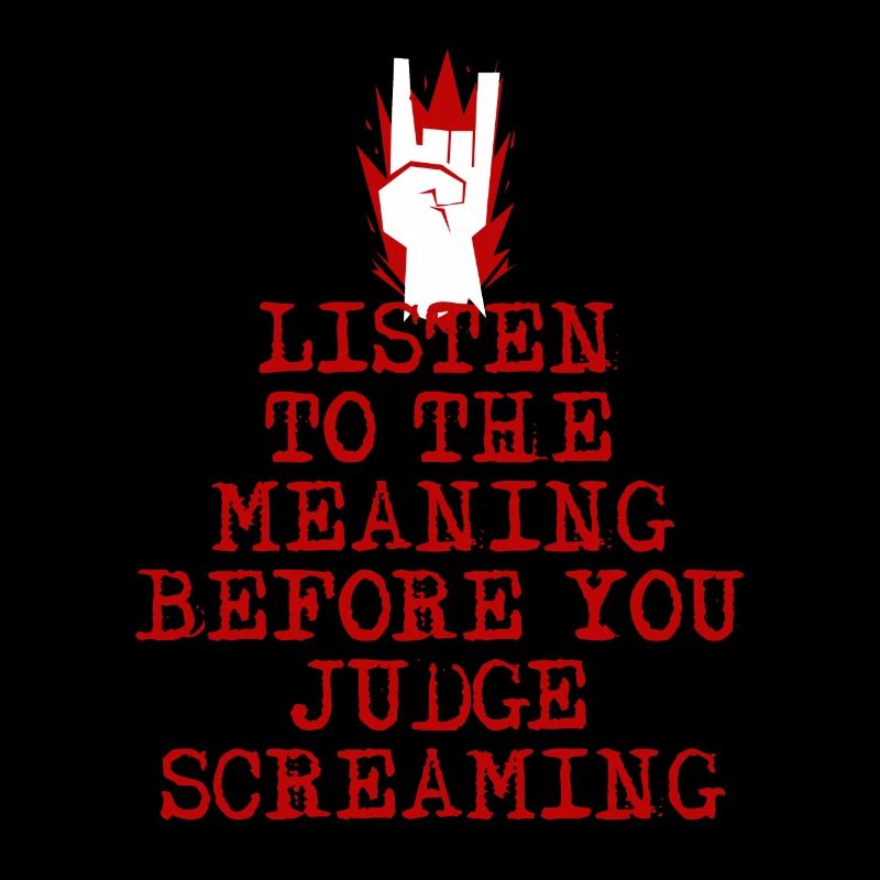 Heavy metal schreeuwt