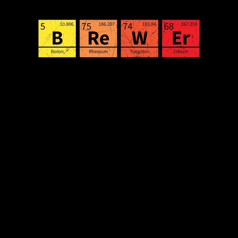 Periodic Brewer Nerd Beer Brewing Gift for