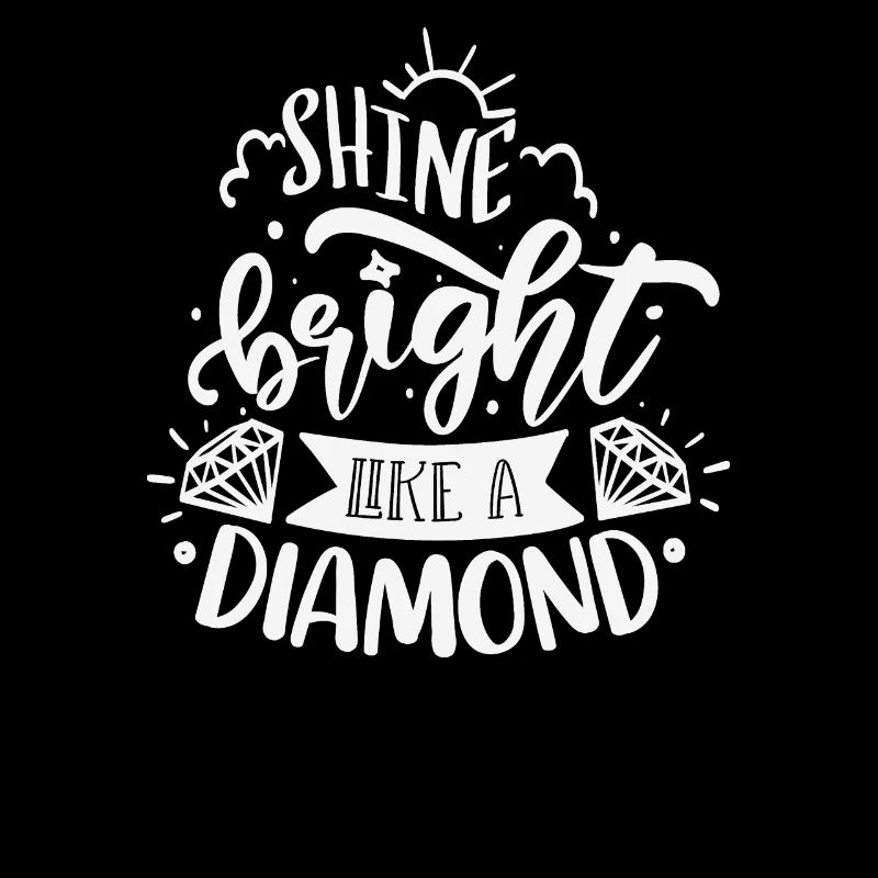 Diamonds Shine Bright Like a Diamond‌ Hands