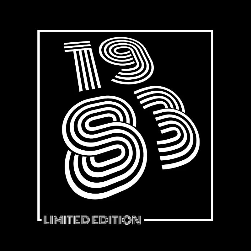 1983 Édition Limitée Birthday Design
