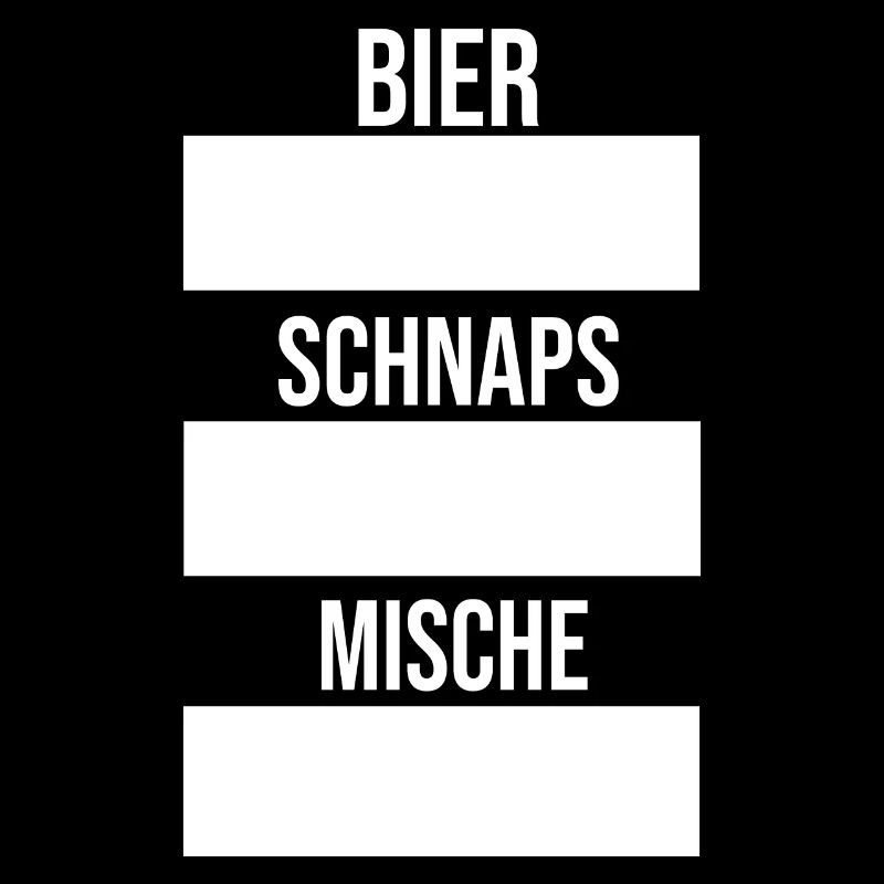 JGA Bier Schnaps Mische Strichliste