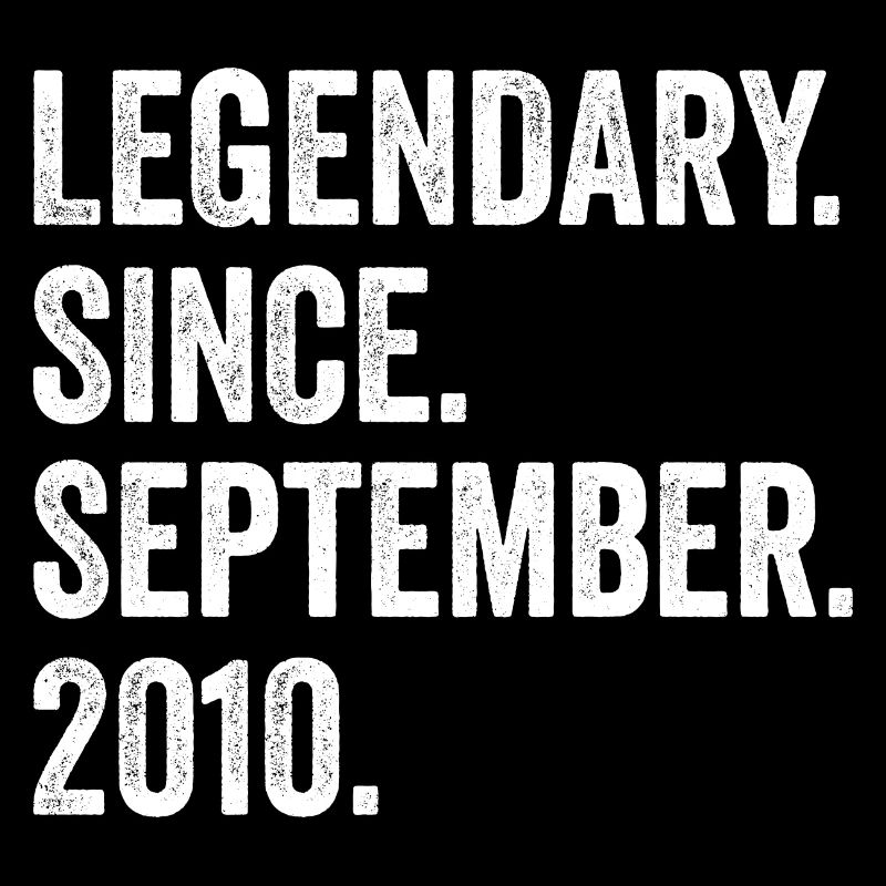 12 Years Old Legendary Since September 2010 12th