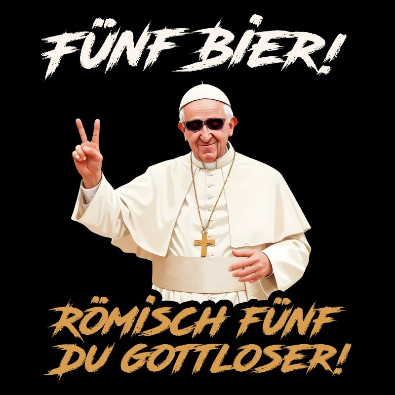 Fünf Bier - Papst römisch 5