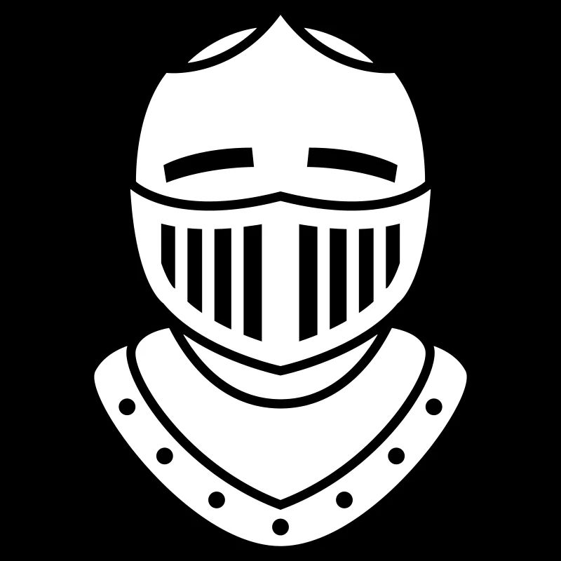 Casque de chevalier