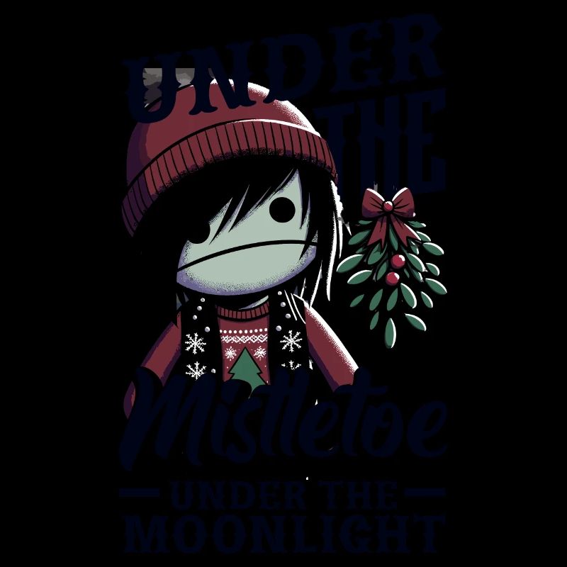 Under the Mistletoe Under the Moonlight Emocore