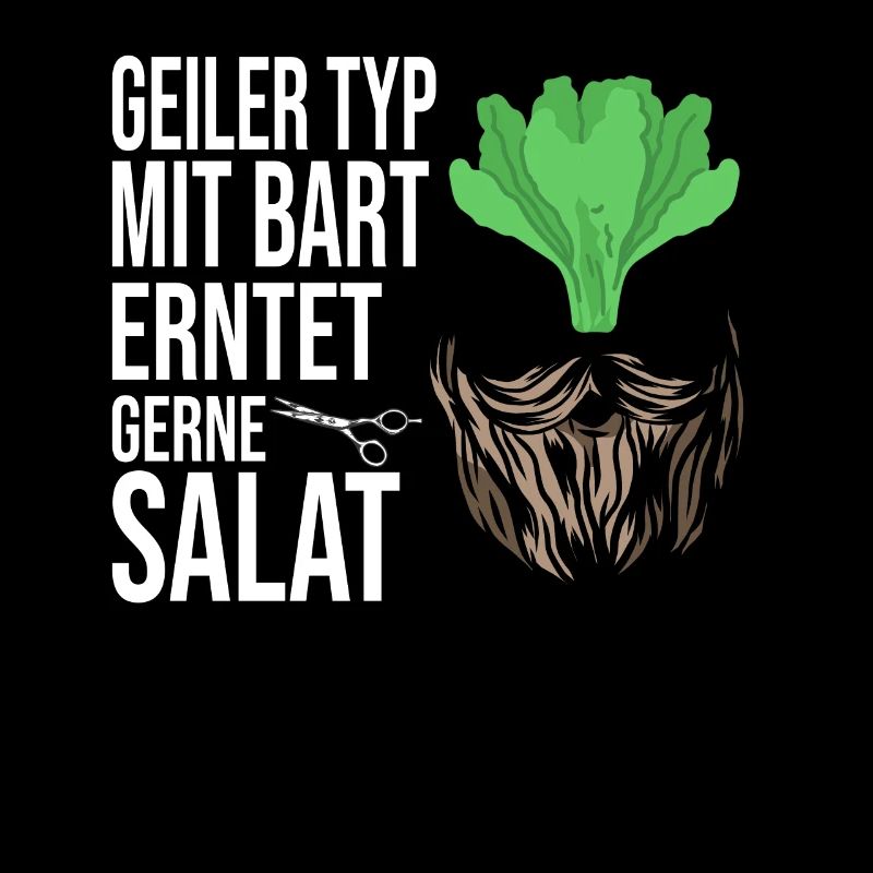 Garten Bart Bartträger Gärtner Gartenarbeit