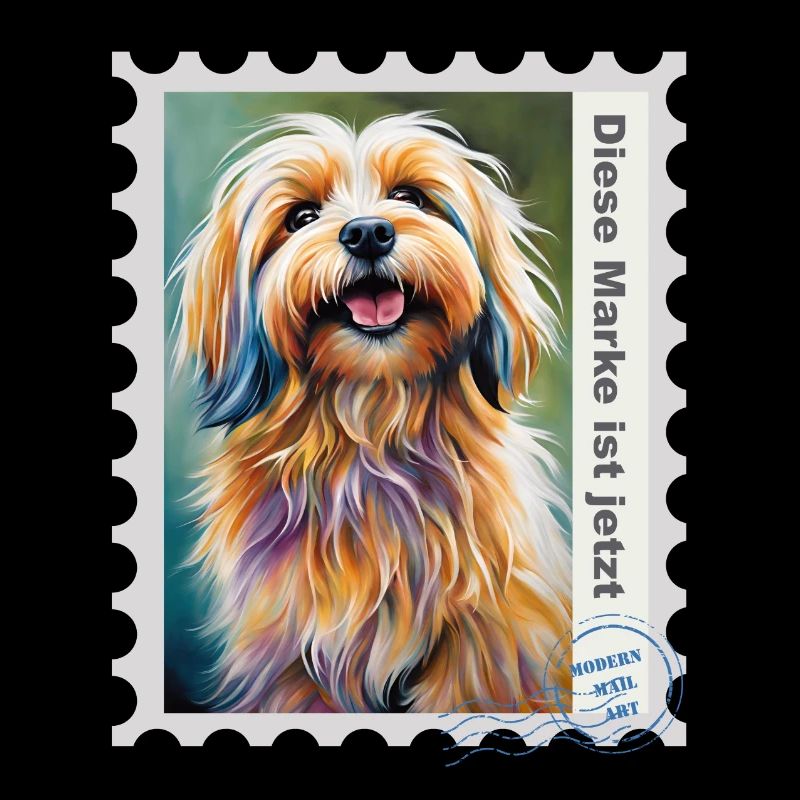 Airbrush illustration "Havanese 09" DE