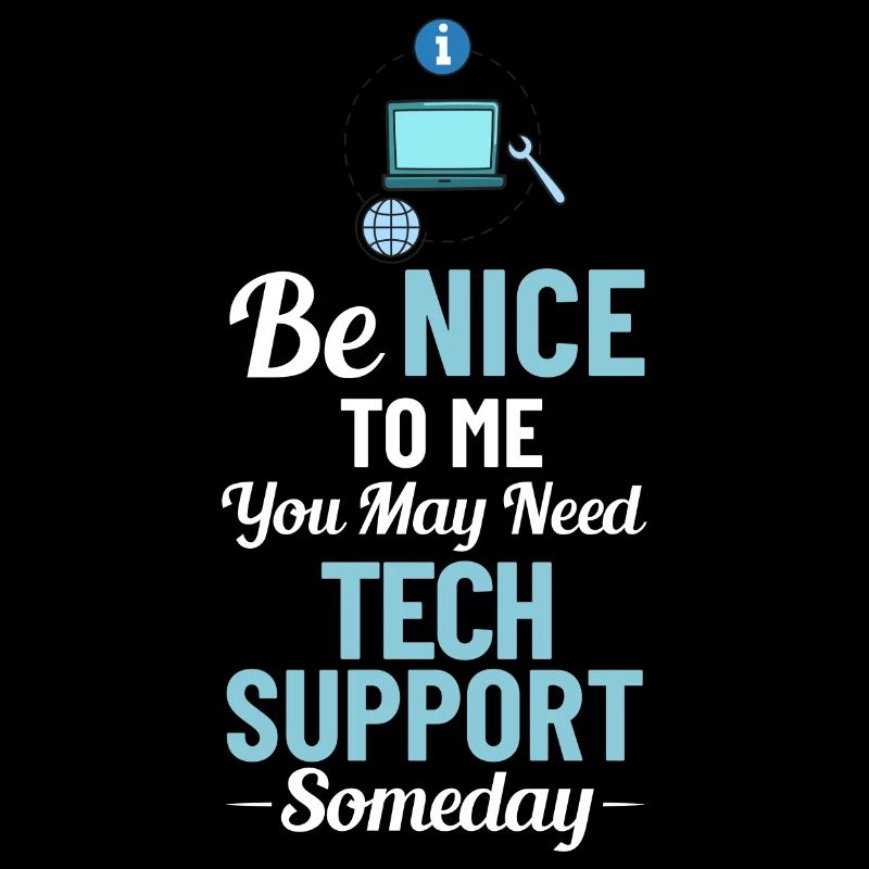 Tech Support IT Technischer Hilfe Helpdesk