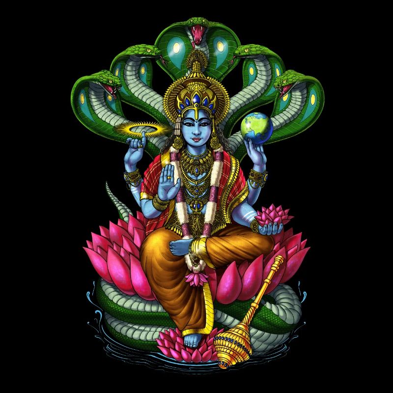 Hindu-Gott Vishnu