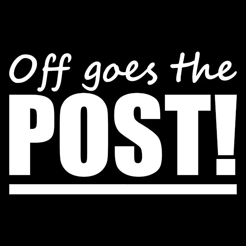 Post - Denglisch - Spruch