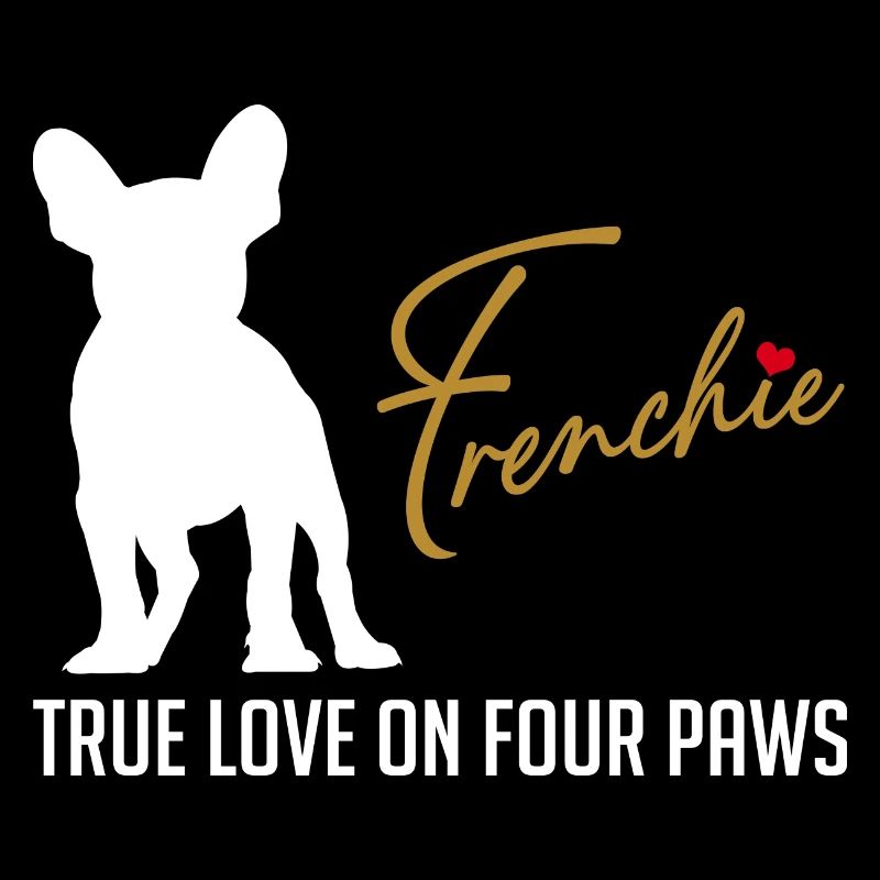 Frenchie love on four paws
