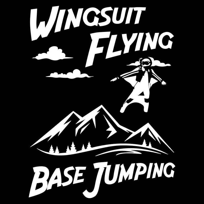 Wingsuit Flying Base Jumping