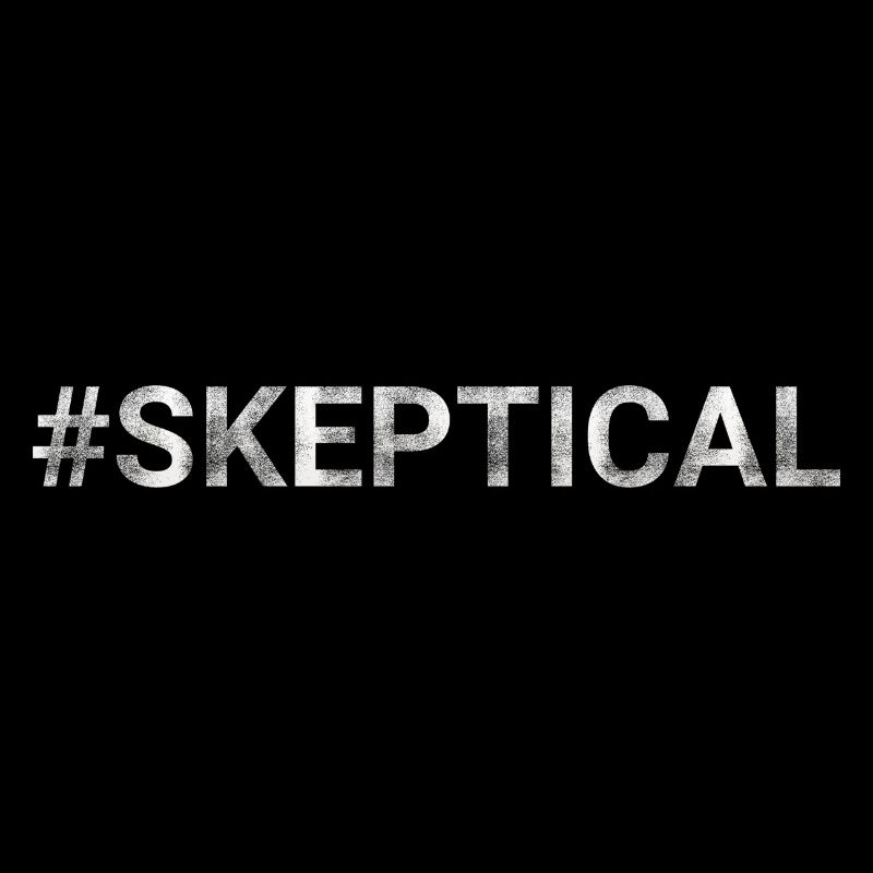 Skeptical hashtag