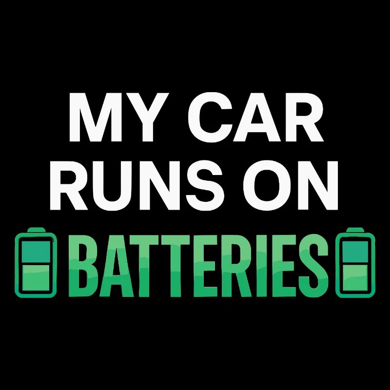 Mein Auto wird mit Batterien betrieben
