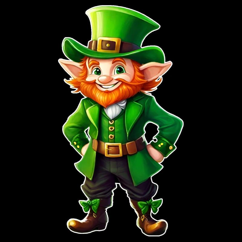 Saint Patricks Day Irish Kobold Leprechaun Wichtel