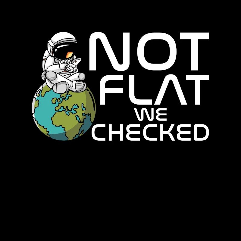 Not flat – we checked