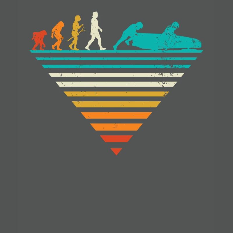 Human Evolution - Bobsleigh vintage