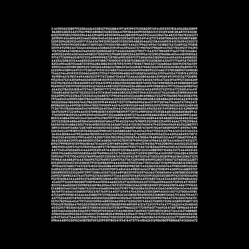 Pi 5000 Make Pi Day Mathematics Math Fun Shirt