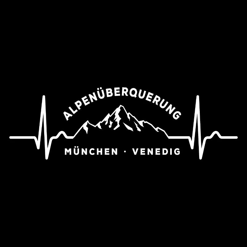 Alpenüberquerung München Venedig Herzkurve