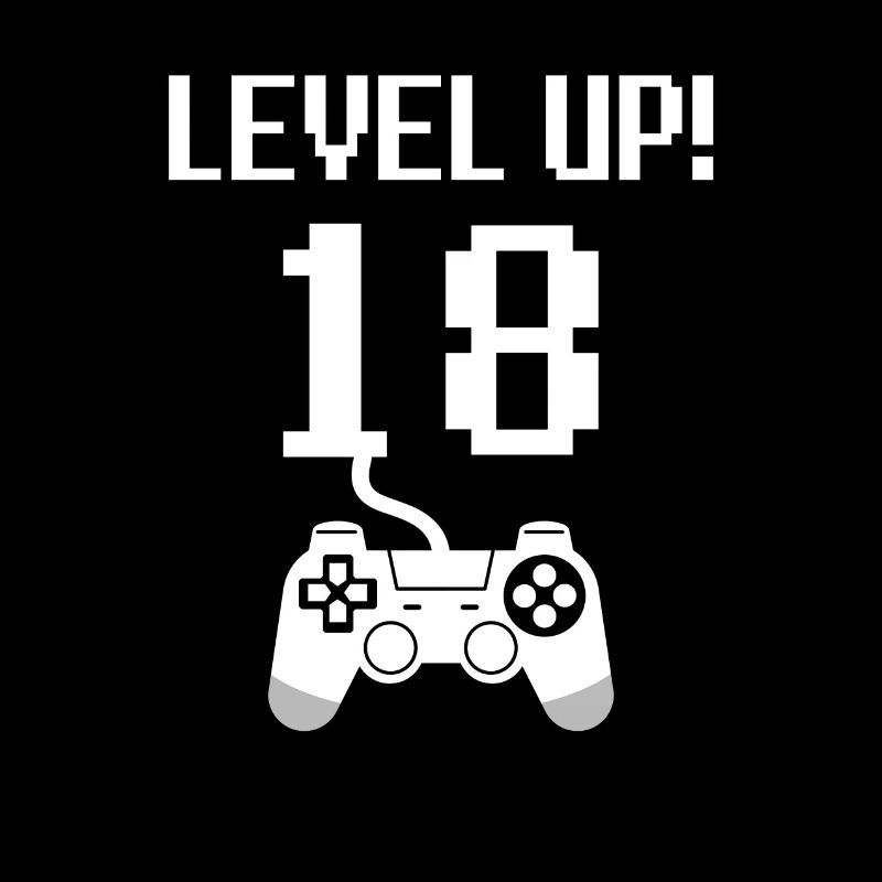 18. Geburtstag Level up