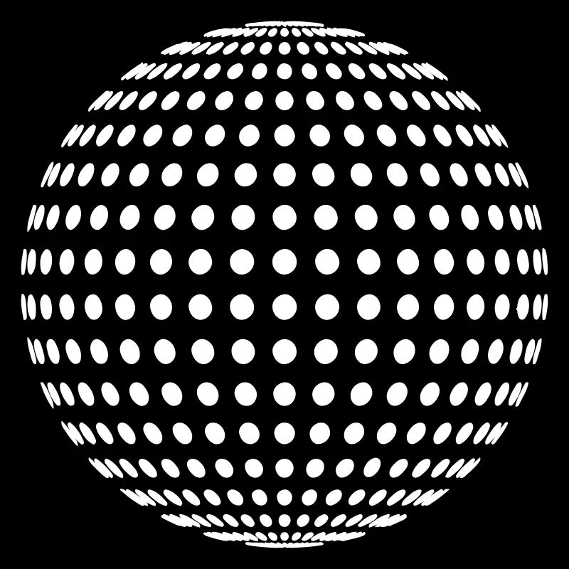Mirror ball stylized color change possible