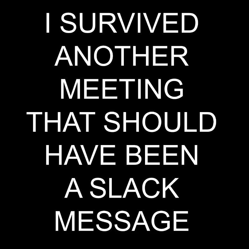Slack message