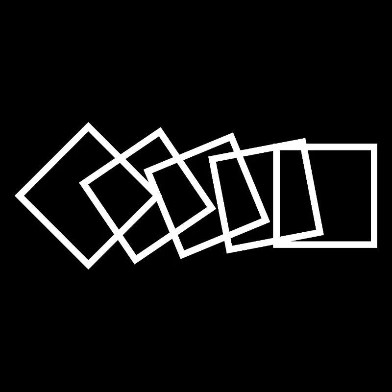 squares composition pattern design