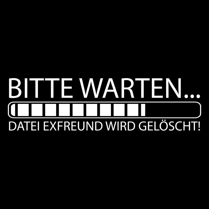 Bitte warten Datei Exfreund wird gelöscht