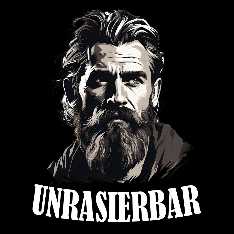 Lustiger Bart Spruch Wikinger Bartträger