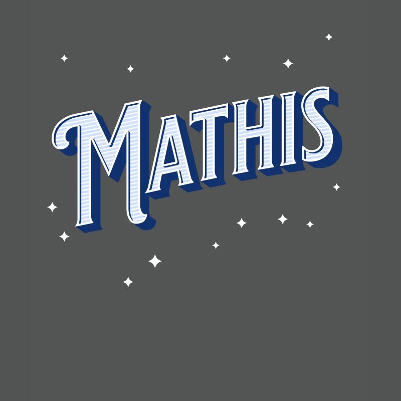 Mathis name personalized