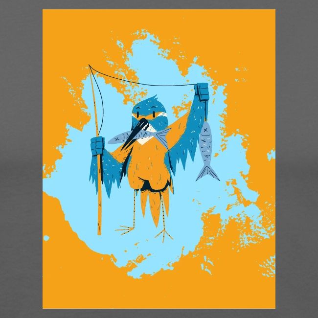 Orange Blue Tshirt