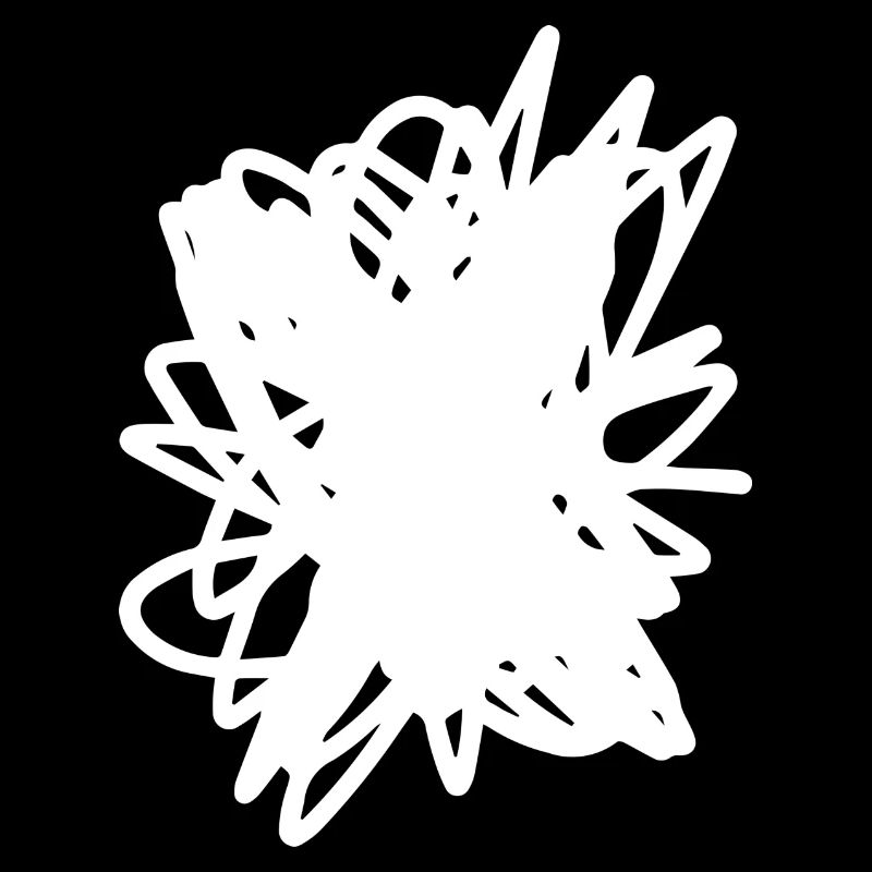 Scribble Fleck Gekritzel