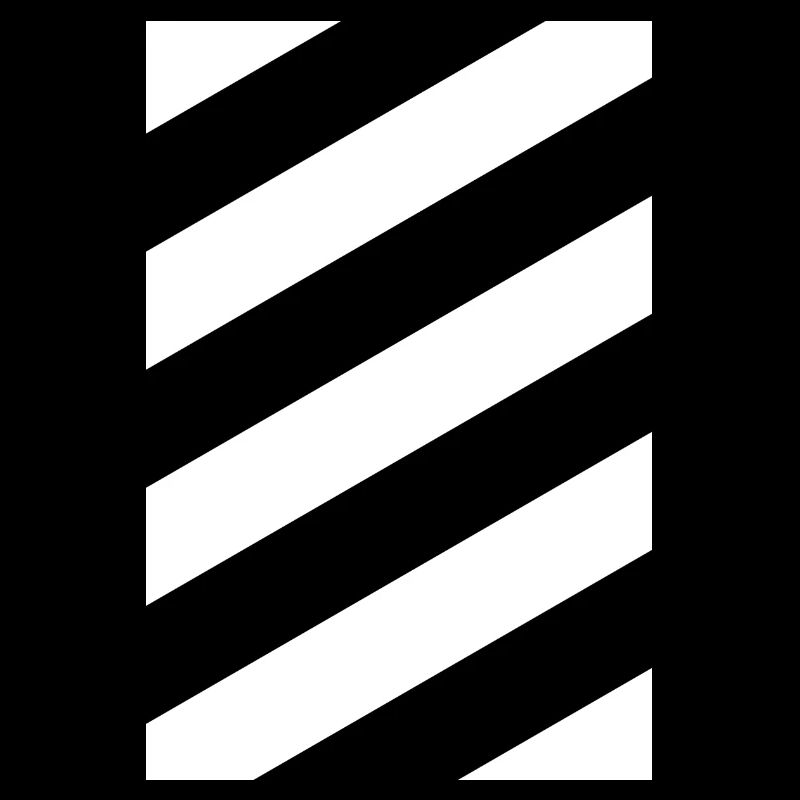 Design minimaliste - Rayures Blanches Diagonal