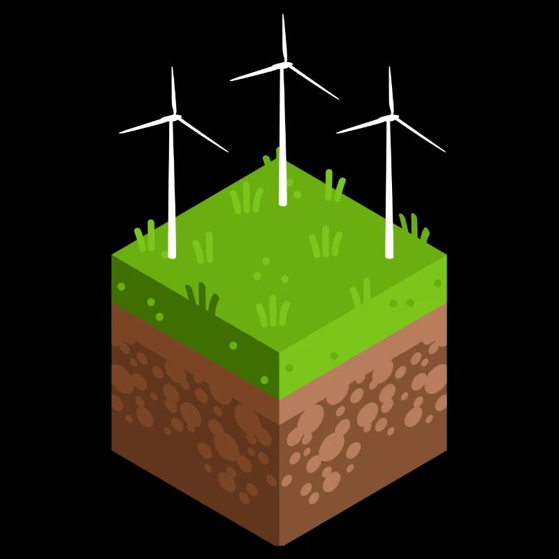 Energy transition with wind turbine