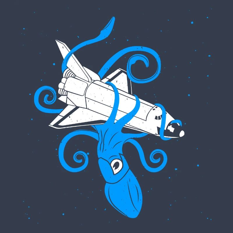 Squid vs Space Shuttle