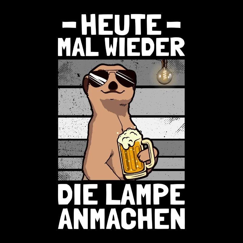 Lampe anmachen Biertrinker Bierliebhaber Bier